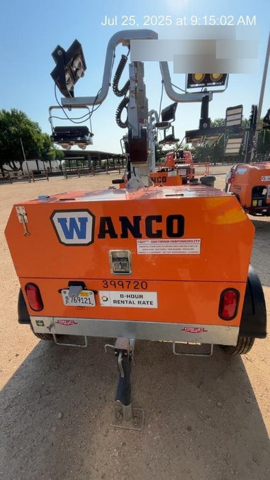 2024 Wanco WLTT-4MM4K Diesel, Deep Sea Controller, Shore Power Plug, Auto Start, (4) 350W LED Floodlights, 4kW Generator, 60 Gal Fuel Tank, 2" Ball, T3