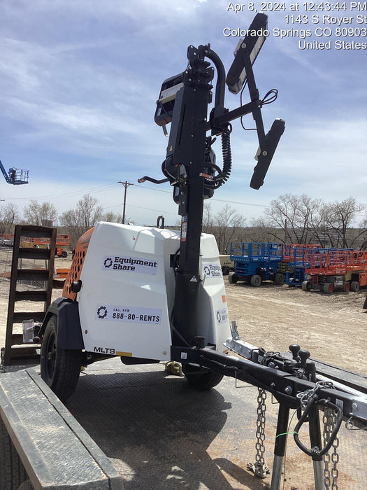 2023 Generac MLT2 Diesel, Flex Switch 120V Input, Powerzone Controller, 
(4) 320W LED Lights, 4kW Generator, 39.9 Gal Fuel Tank, 2" Ball, T3