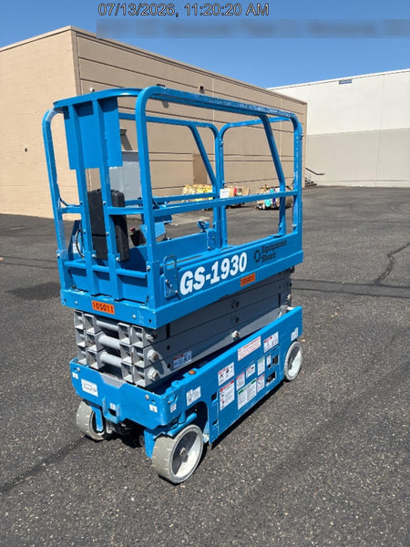 2020 Genie GS-1930 Standard Machine, 800W Inverter