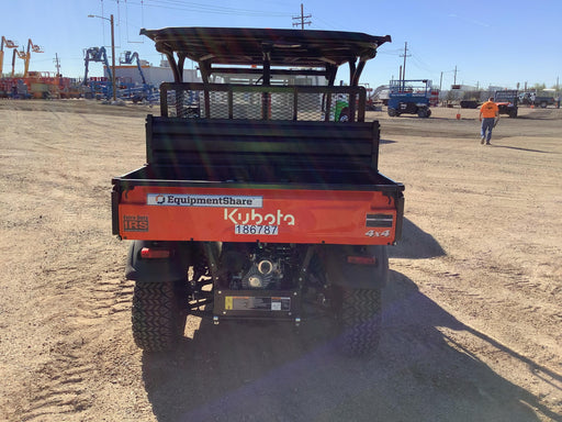 Kubota RTV-X1140W-H Plastic Canopy, Windshield Acrylic Clear, LED Strobe Light, Wire Harness Kit, Back up Alarm