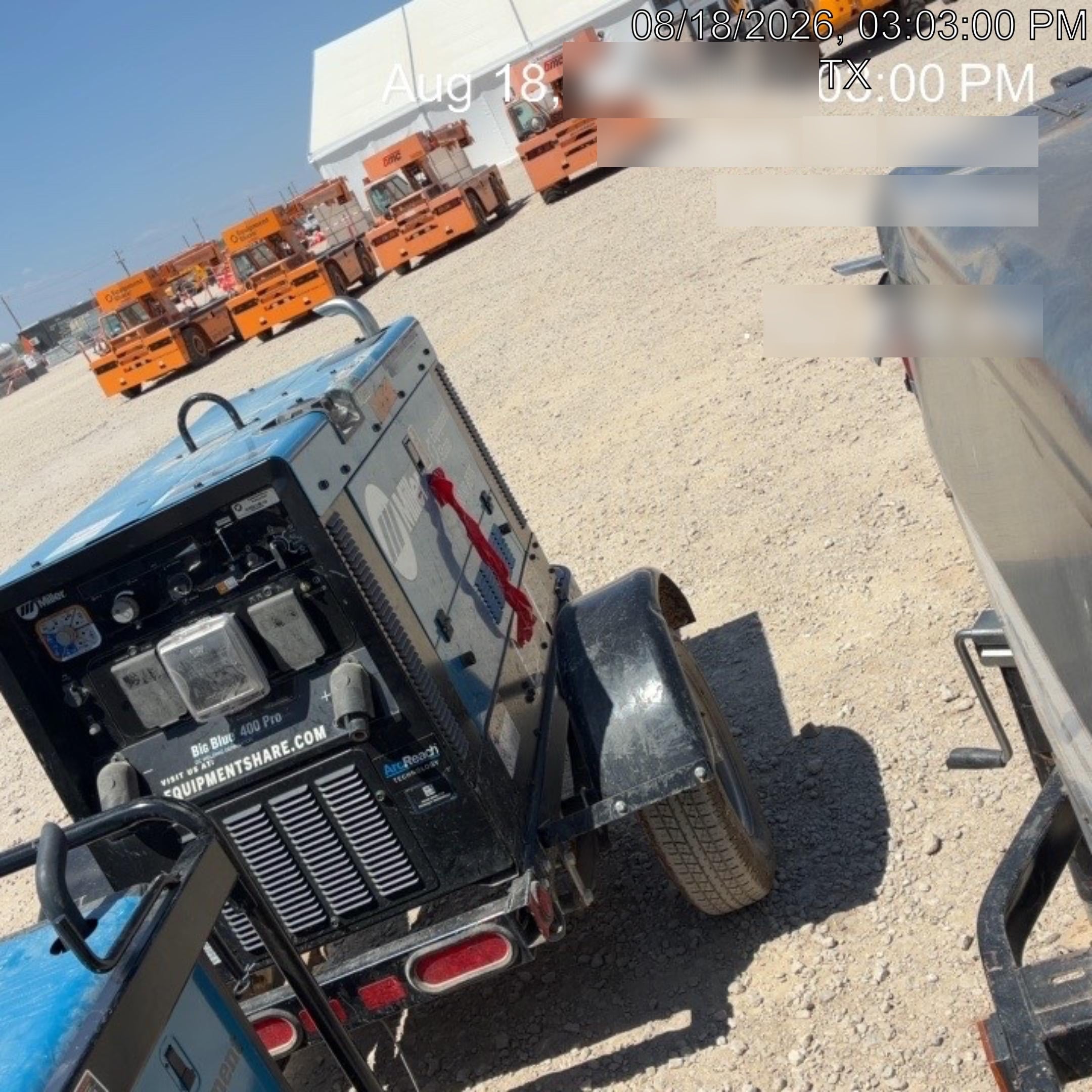 2025 MILLER ELECTRIC BIG BLUE 400