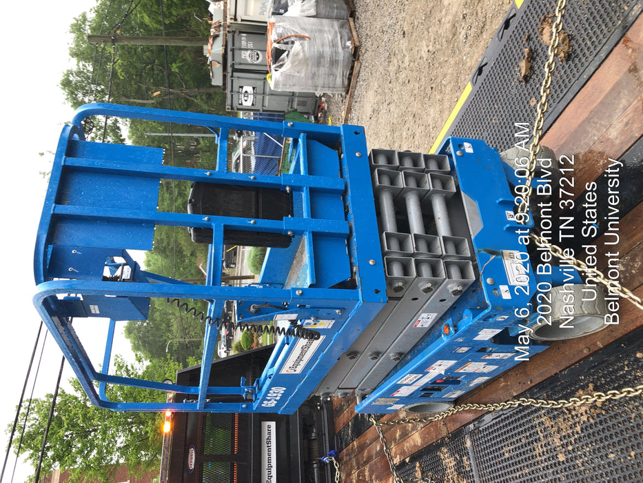 2019 Genie GS-1930 Fixed Rails with Chain Entry