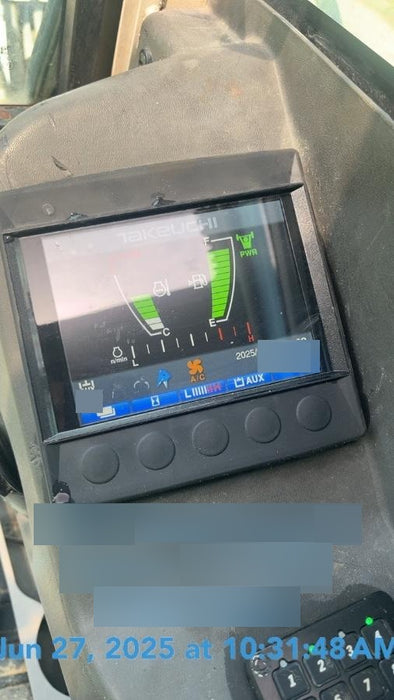 2019 Takeuchi TB290 Takeuchi TB290 Cab/Heat/AC w/Rubber Tracks, Auxiliary Hydraulics, Dozer Blade, Manual QC, 18/24/36" Buckets, Hydraulic Thumb Installed