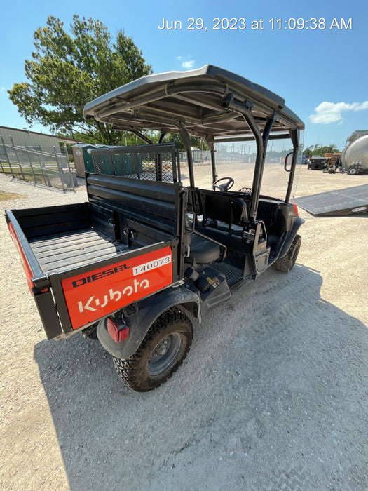 2022 Kubota RTV-X1140W-H Plastic Canopy, Windshield Acrylic Clear, LED Strobe Light, Wire Harness Kit, Back up Alarm