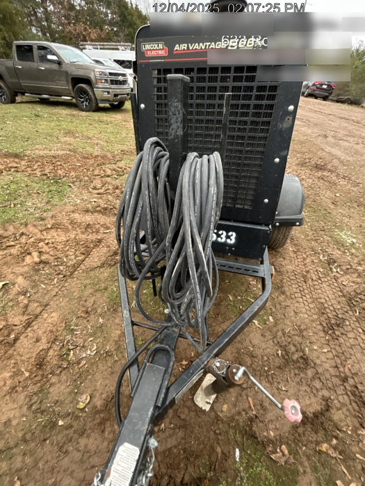 2021 Lincoln Electric Air Vantage 566 Air Vantage 566X Ready Pak 3 (includes trailer, cable rack, fender light kit); no telematics
