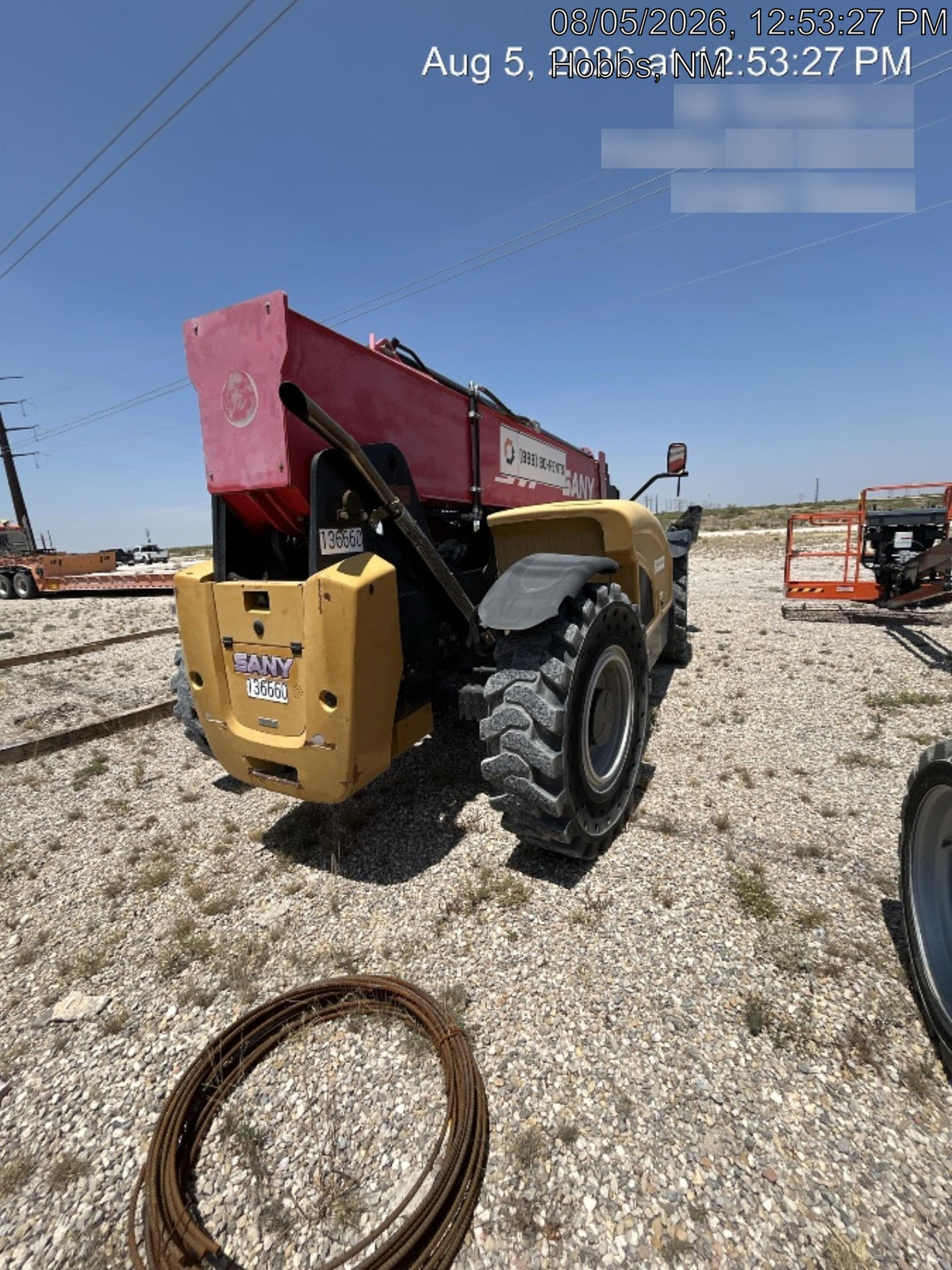 2021 SANY STH1256