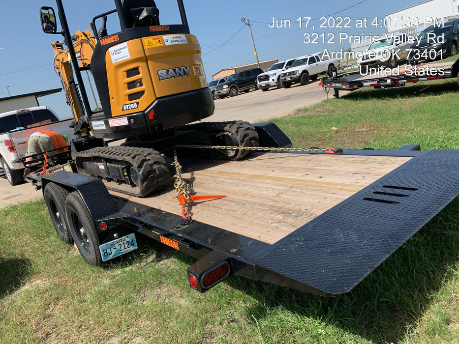 2022 LOADTRAIL Tilt-Deck Rental Trailer