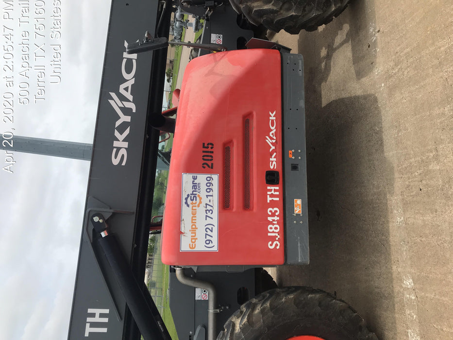 2016 Skyjack SJ843 TH Skyjack SJ843TH Telehandler