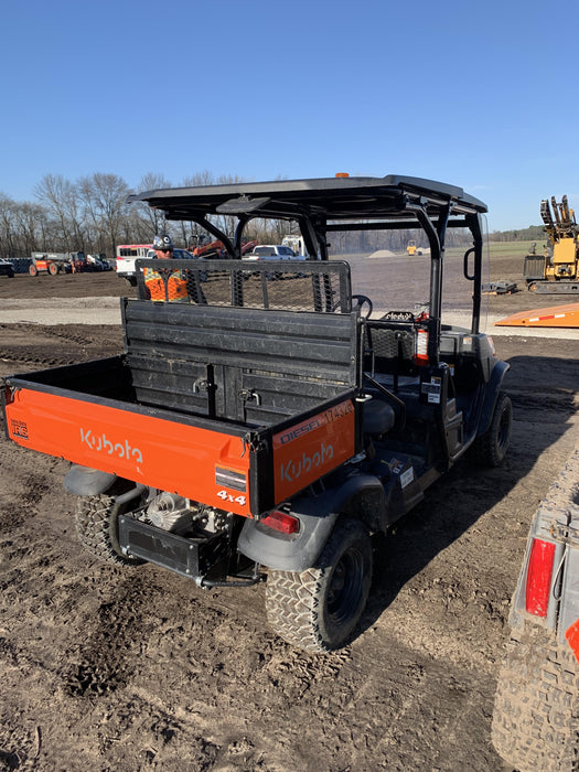 2022 Kubota RTV-X1140W-H Plastic Canopy, Windshield Acrylic Clear, LED Strobe Light, Wire Harness Kit, Back up Alarm