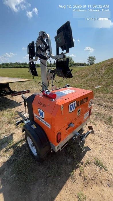 2024 Wanco WLTT-4MM4K Diesel, Deep Sea Controller, Shore Power Plug, Auto Start, (4) 350W LED Floodlights, 4kW Generator, 60 Gal Fuel Tank, 2" Ball, T3