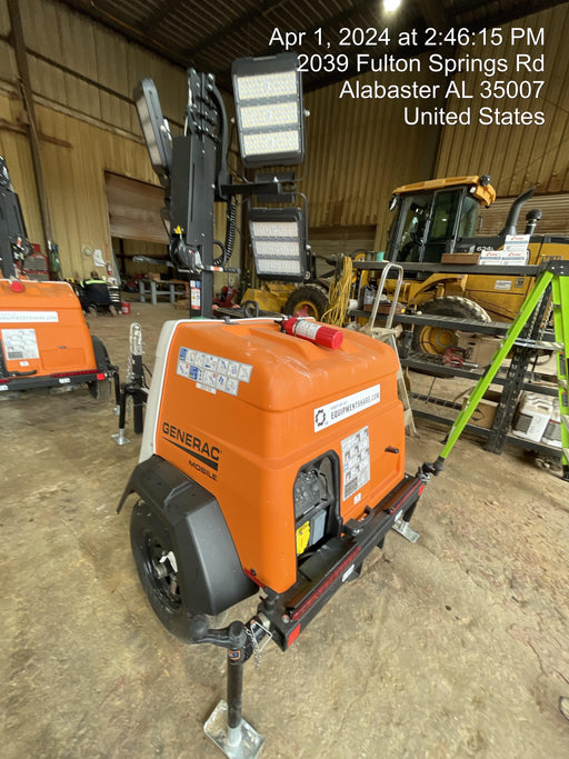 2024 Generac MLT2 Diesel, Flex Switch 120V Input, Powerzone Controller, 
(4) 320W LED Lights, 4kW Generator, 39.9 Gal Fuel Tank, 2" Ball, T3