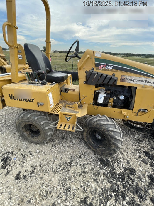 2019 VERMEER RTX450