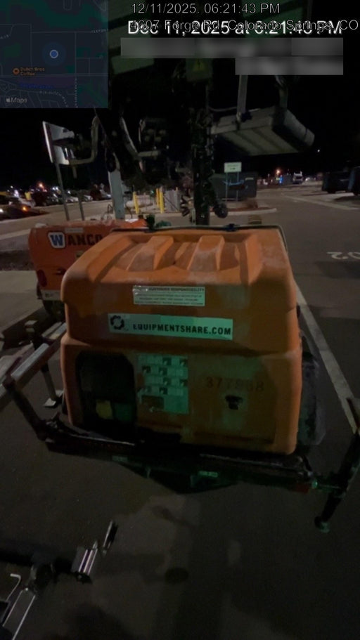 2023 Generac MLT2 Diesel, Flex Switch 120V Input, Powerzone Controller, 
(4) 320W LED Lights, 4kW Generator, 39.9 Gal Fuel Tank, 2" Ball, T3