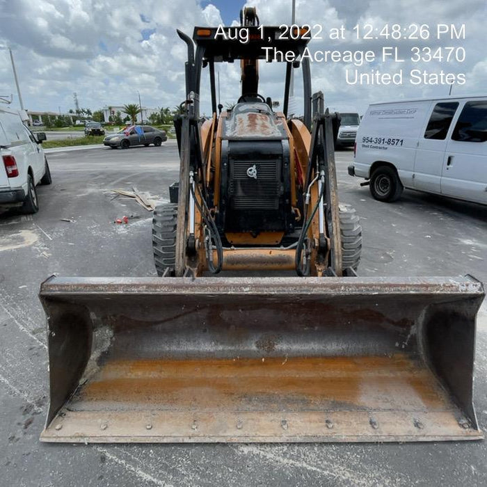 2017 Case 580N EP STANDARD HOE, ROPS, PILOT CONTROLS, AUX HYD