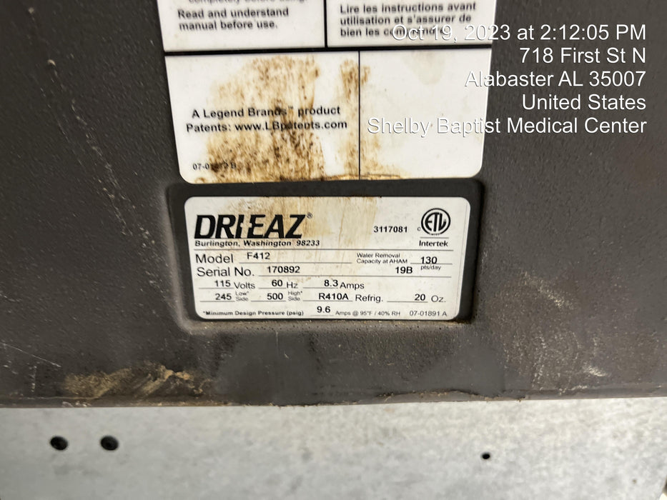 2020 DRI-EAZ LGR 7000XLi