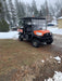 2022 Kubota RTV-X1140W-H Plastic Canopy, Windshield Acrylic Clear, LED Strobe Light, Wire Harness Kit, Back up Alarm