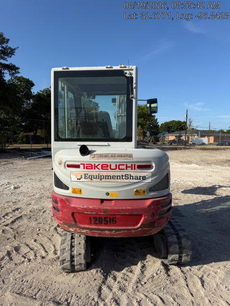 2020 TAKEUCHI TB-235-2CR