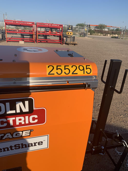 2022 Lincoln Electric LE400 Kubota V1505, Trlr, Cable Rack, Light Kit, ES Decals, T3