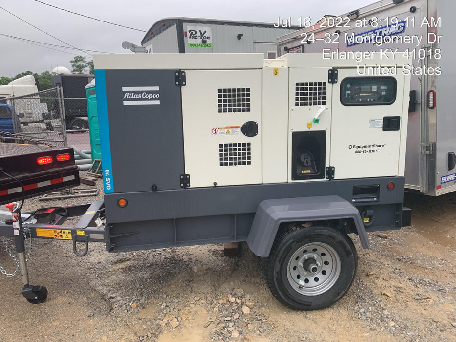 2022 ATLAS COPCO QAS 70
