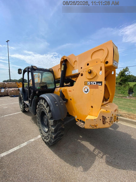 2020 JCB 510-56 Canopy, Solid Tires, Work Lights, Beacon, Aux Hydraulics, Back up Alarm, Lifting Eye, ES Decals