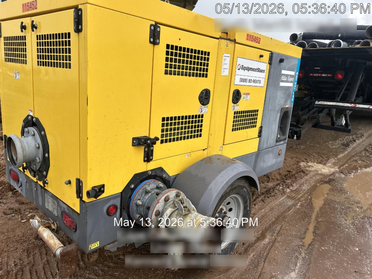 2020 ATLAS COPCO PAS 150 HF CS Enclosed