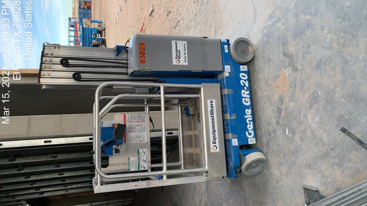 2020 GENIE GR-20