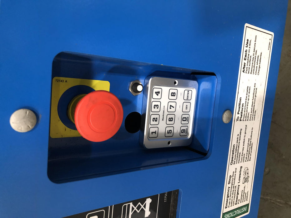 2020 Genie GS-1930 Solid Non Marking Tires, Beacon, Folding rails with half height swing gate, 800W Inverter