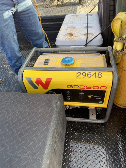 2019 WACKER NEUSON GP2500A