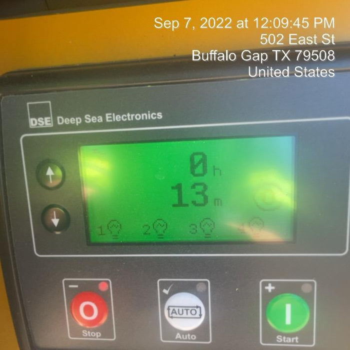 2022 Allmand NLV3GR (4) LED Light Fixture 350W, 23' Vertical Mast, 3kW Prime, Towable, ES Decals, T3