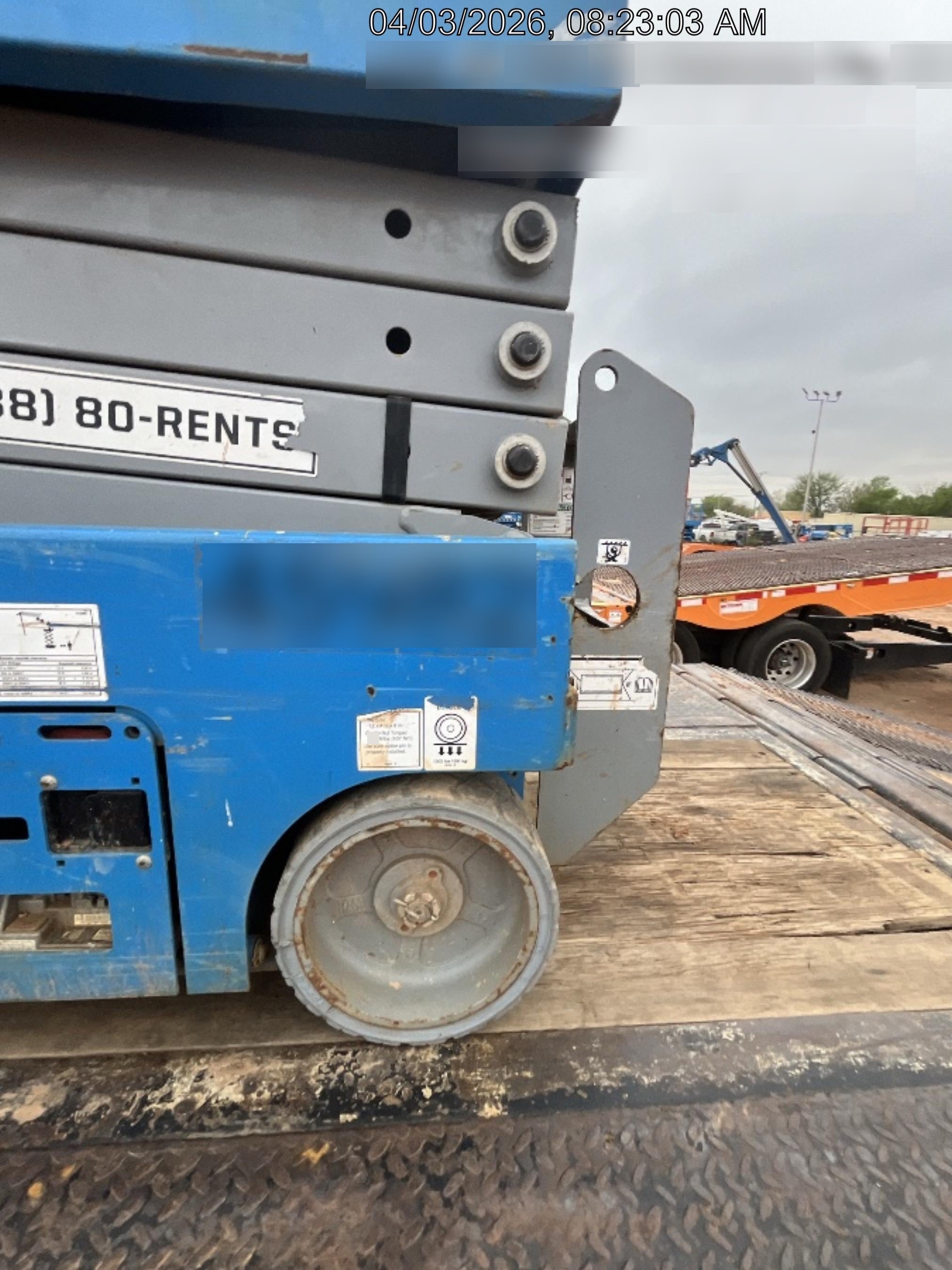 2019 Genie GS-1930 Fixed rails with chain Entry