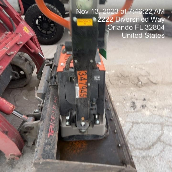 2023 Multiquip MV308GH Honda GX270, 18" Plate, Tachometer