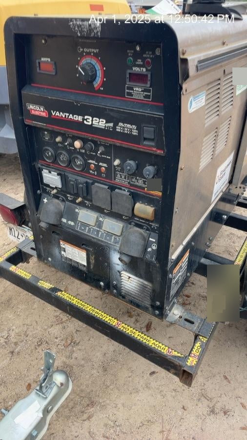 2021 Lincoln Electric Vantage 322 Ready Pak 3