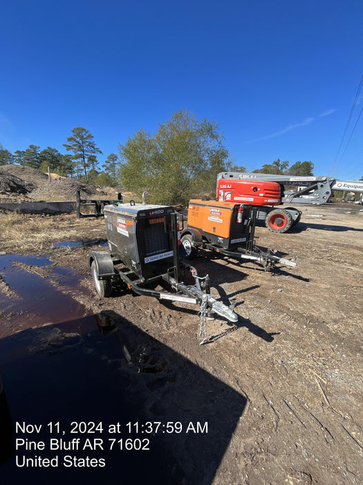 2024 Lincoln Electric LE400 Kubota V1505, Trlr, Cable Rack, Light Kit, ES Decals, T3