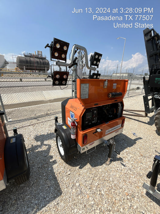 2024 Wanco WLTT-4MM4K Diesel, Deep Sea Controller, Shore Power Plug, Auto Start, (4) 350W LED Floodlights, 4kW Generator, 60 Gal Fuel Tank, 2" Ball, T3