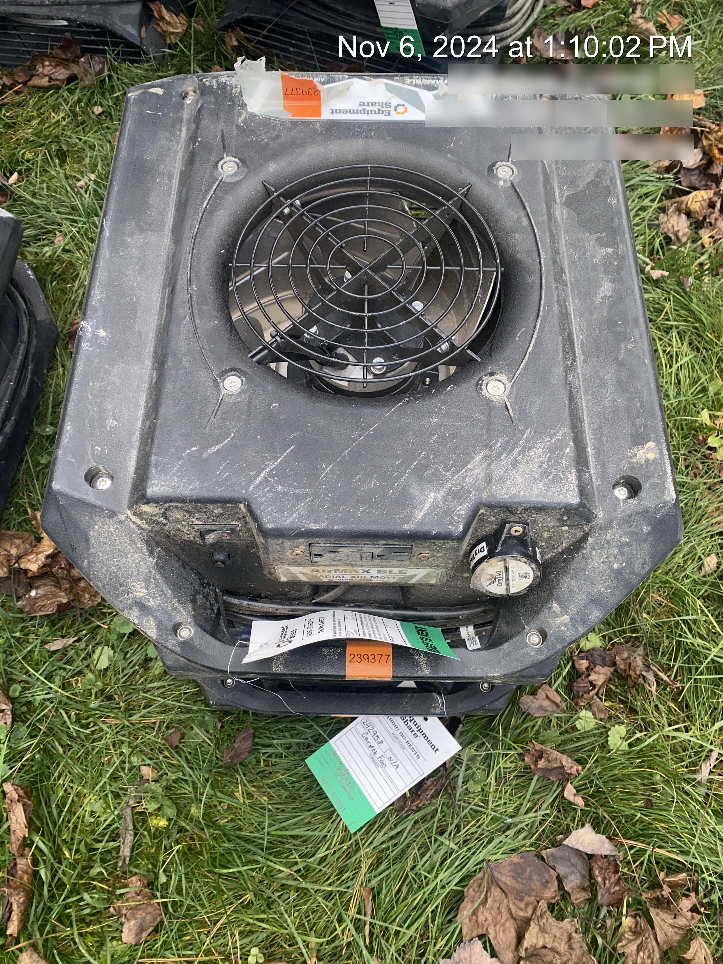 2022 PHOENIX AirMAX Radial Air Mover