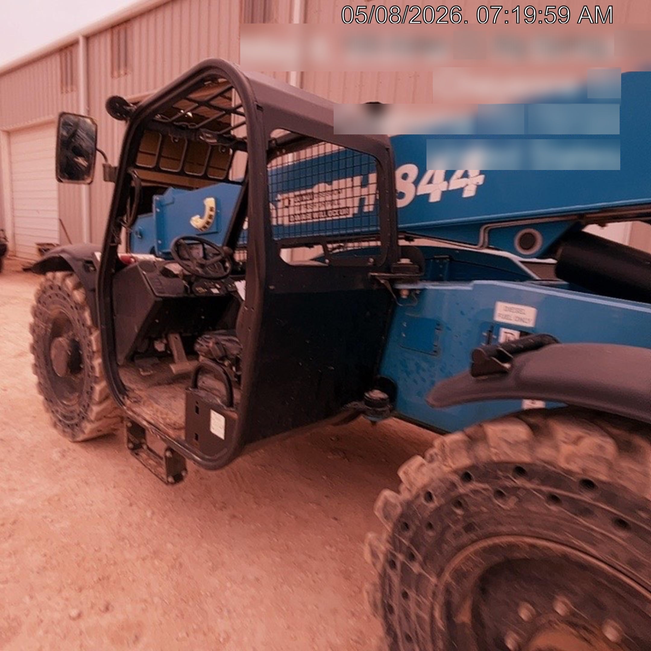 2017 Genie GTH-844 Genie GTH 844, Solid Tires, 60" carriage, Open ROPS