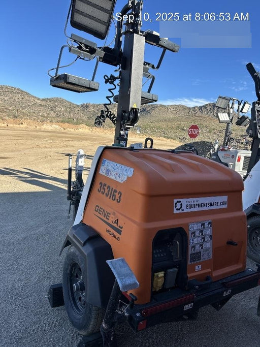 2023 Generac MLT2 Diesel, Flex Switch 120V Input, Powerzone Controller, (4) 320W LED Lights, 4kW Generator, 39.9 Gal Fuel Tank, 2" Ball, T3