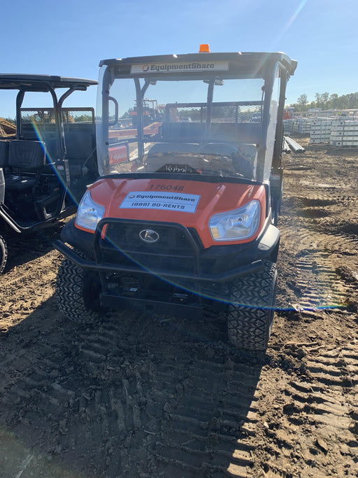 2021 Kubota RTV-X1140W-H Plastic Canopy, Windshield Acrylic Clear, LED Strobe Light, Wire Harness Kit, Back up Alarm