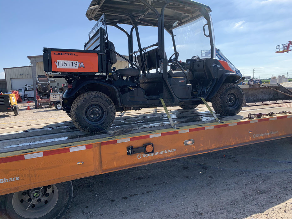 2020 Kubota RTV-X1140W-H Canopy, 4-Seater, Diesel, Windshield Acrylic Clear, Strobe Light, Backup Alarm