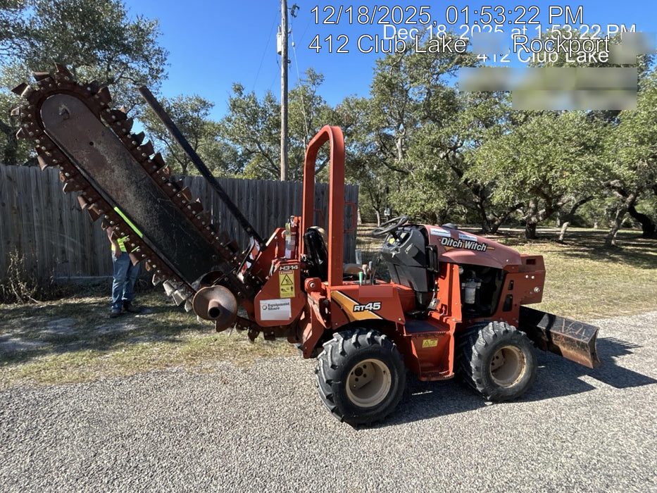 2019 DITCH WITCH RT45A