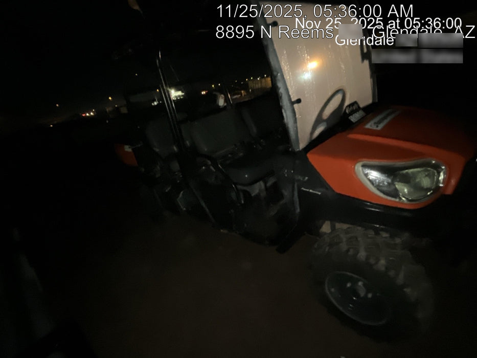 2021 Kubota RTV-X1140W-H Plastic Canopy, Windshield Acrylic Clear, LED Strobe Light, Wire Harness Kit, Back up Alarm