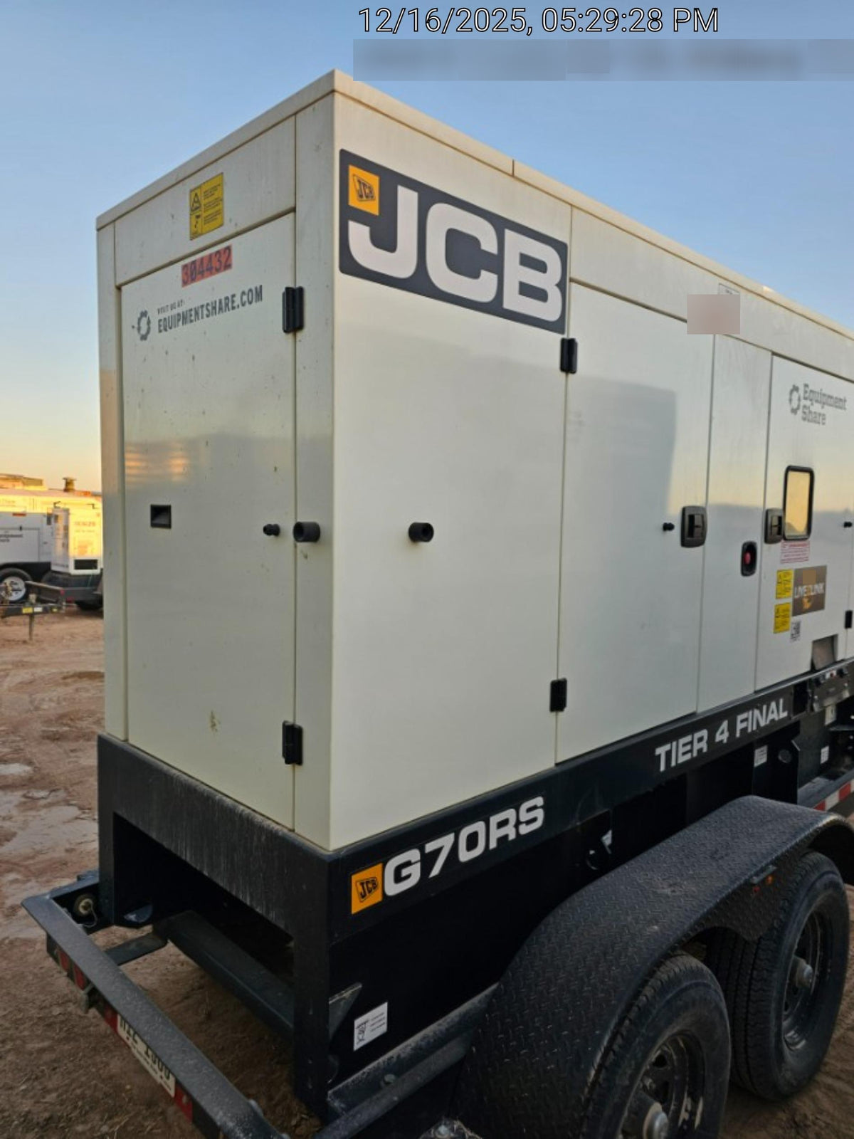2023 JCB G70RST4F