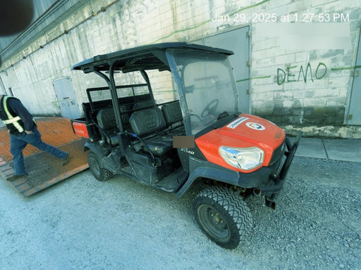 2021 Kubota RTV-X1140W-H Plastic Canopy, Windshield Acrylic Clear, LED Strobe Light, Wire Harness Kit, Back up Alarm