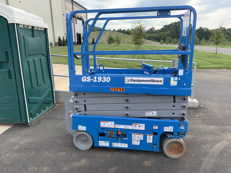 2020 Genie GS-1930 Fixed rails with chain entry gate - Pre A92.20