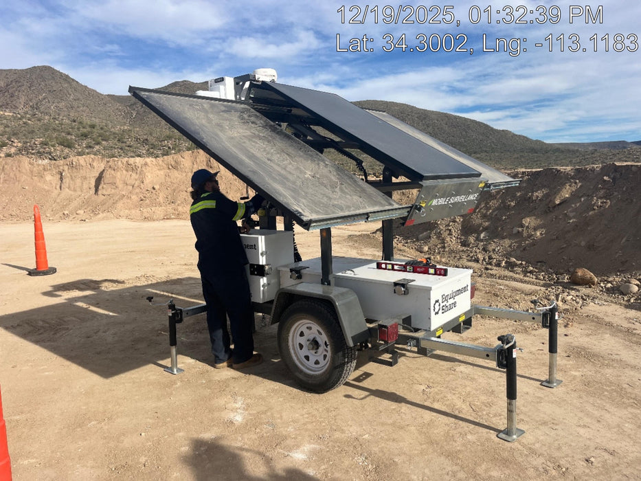 2025 NATIONAL SIGNAL Sunray Solar-Powered Mobile Integrator Tower