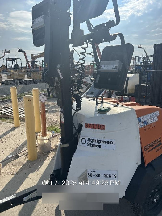 2023 Generac MLT2 Diesel, Flex Switch 120V Input, Powerzone Controller, 
(4) 320W LED Lights, 4kW Generator, 39.9 Gal Fuel Tank, 2" Ball, T3