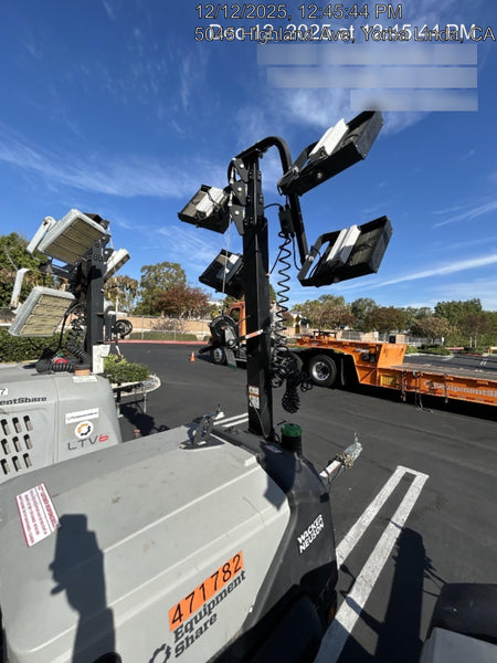 2024 Wacker Neuson LTT4 Diesel, Kohler KDW702, Deep Sea Controller, Auto Start, LED 320W, Bypass Outlet, T3