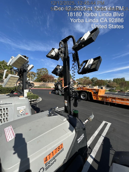 2024 Wacker Neuson LTT4 Diesel, Kohler KDW702, Deep Sea Controller, Auto Start, LED 320W, Bypass Outlet, T3