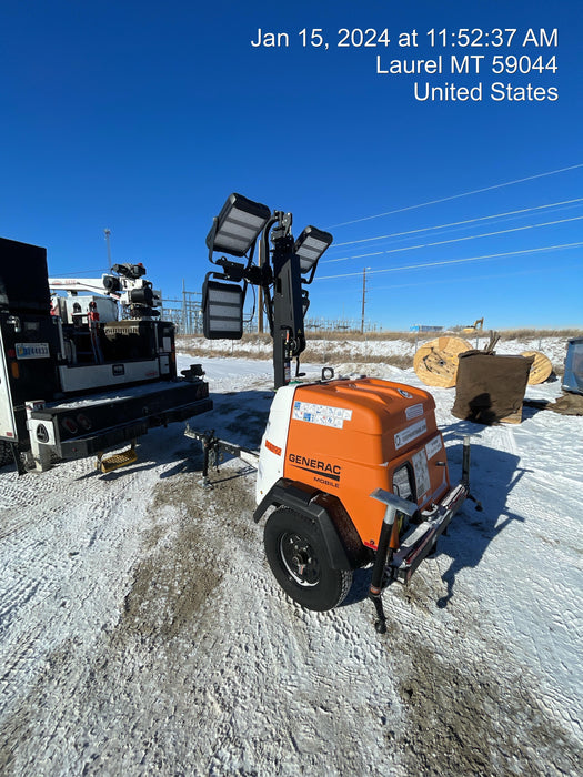 2023 Generac MLT2 Diesel, Flex Switch 120V Input, Powerzone Controller, (4) 320W LED Lights, 4kW Generator, 39.9 Gal Fuel Tank, 2" Ball, T3