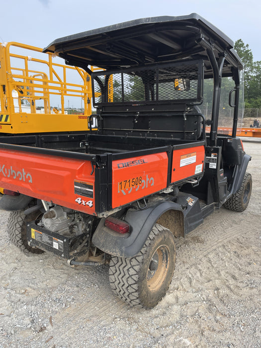 2021 Kubota RTV-X1140W-H Plastic Canopy, Windshield Acrylic Clear, LED Strobe Light, Wire Harness Kit, Back up Alarm